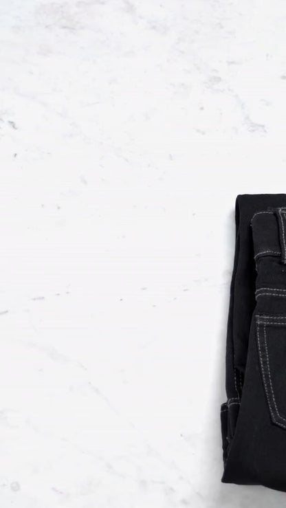 JINISO - Highwaist Cargo Loose Jeans 404 HANDS UP