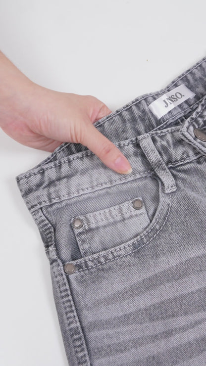 JINISO - Highwaist Baggy Loose Jeans 658 PLAYDATE