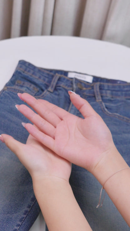 JINISO - Highwaist Straight Jeans Loose Stretch 834 UNSEEN