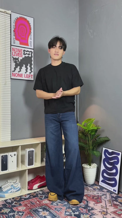 JINISO Bootcut Denim Jeans Pria 376