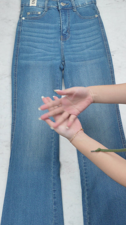 JINISO - Ultra Highwaist Cutbray Stretch Jeans 630 HANGOUT