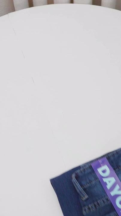 JINISO - Highwaist Flare Cutbray Jeans 376 DAYOFF