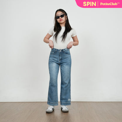 JINISO - Petite Straight Highwaist Jeans 102 SPIN