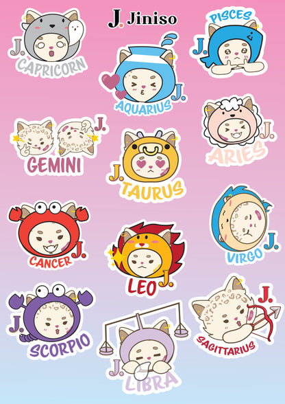 JINISO - GENJIO Full Sticker Pack