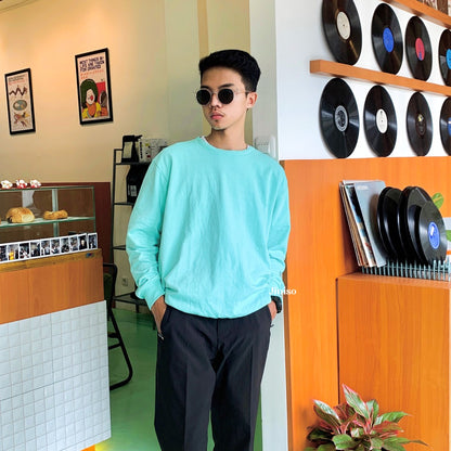 JINISO - Active Sweater Pria Tosca Oversize Loose Crewneck