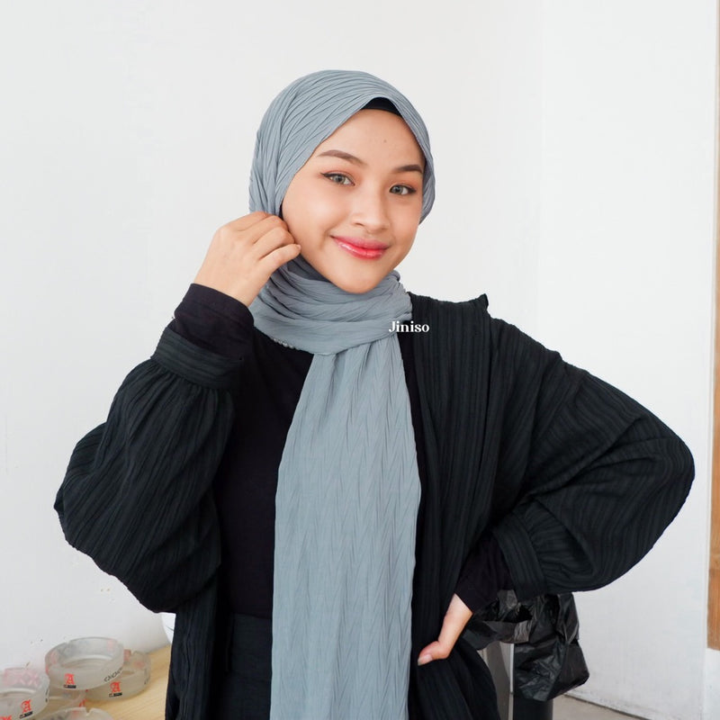 JINISO - Aura Dusty Mint Active Hijab Pashmina Shawl