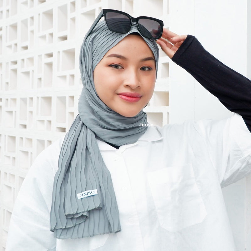 JINISO - Aura Dusty Mint Active Hijab Pashmina Shawl
