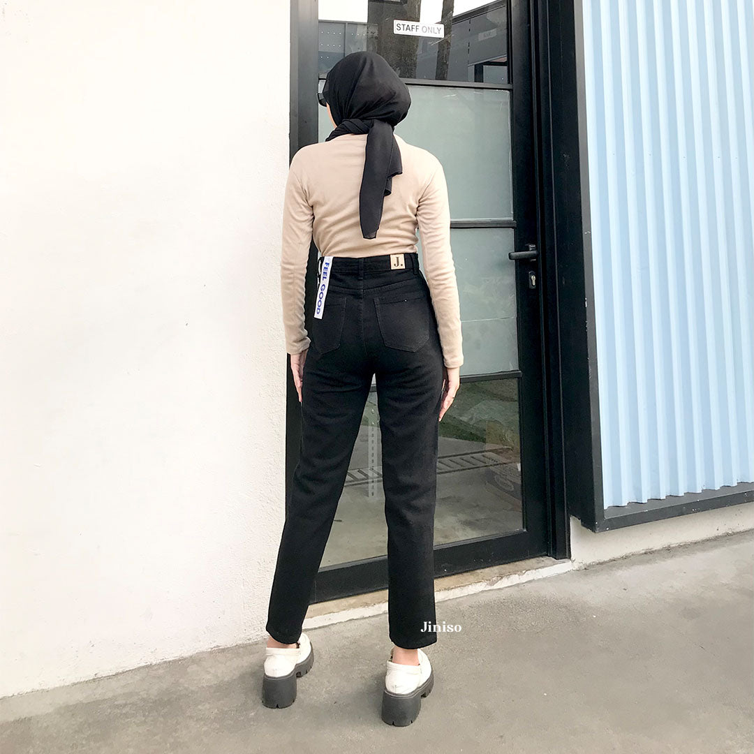 JINISO - Highwaist Boyfriend Jeans 023 FEEL GOOD