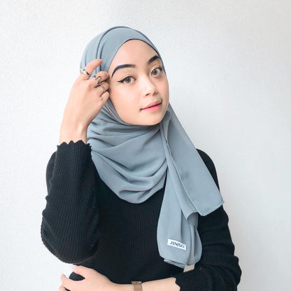 JINISO Earth Tone Pashmina Hijab Basic AURA