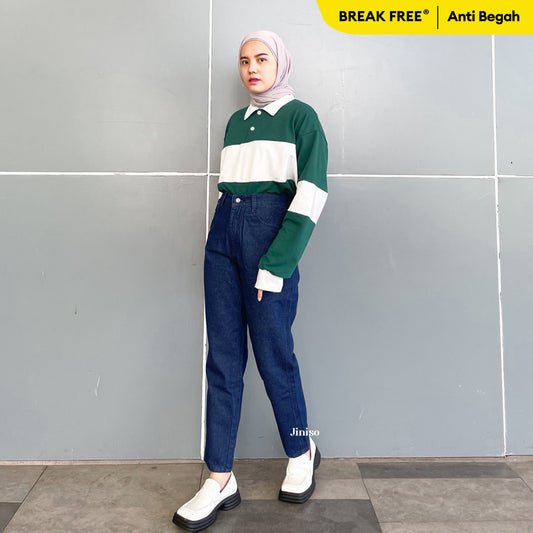 JINISO - Highwaist Mom Jeans 354 BREAK FREE