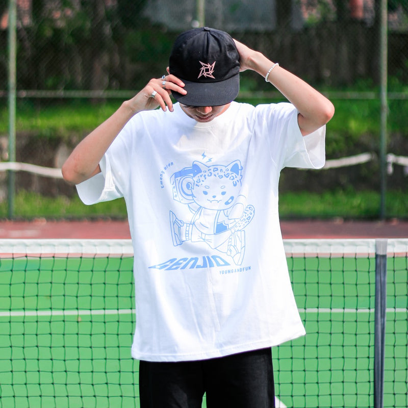 JINISO Oversize Tee | Kaos T-Shirt Pria GENJIO Young and Fun