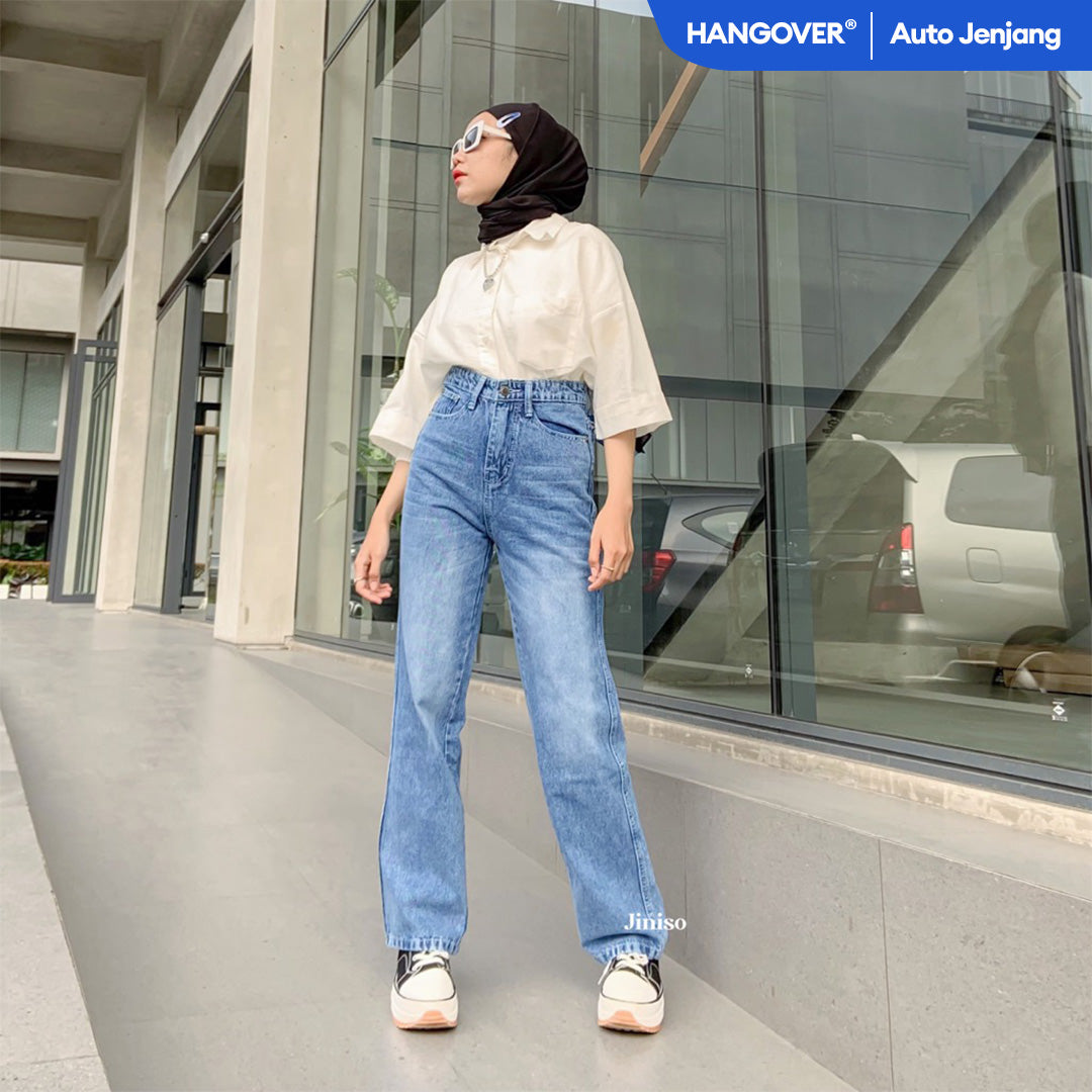 JINISO - Highwaist Loose Jeans 852 HANGOVER