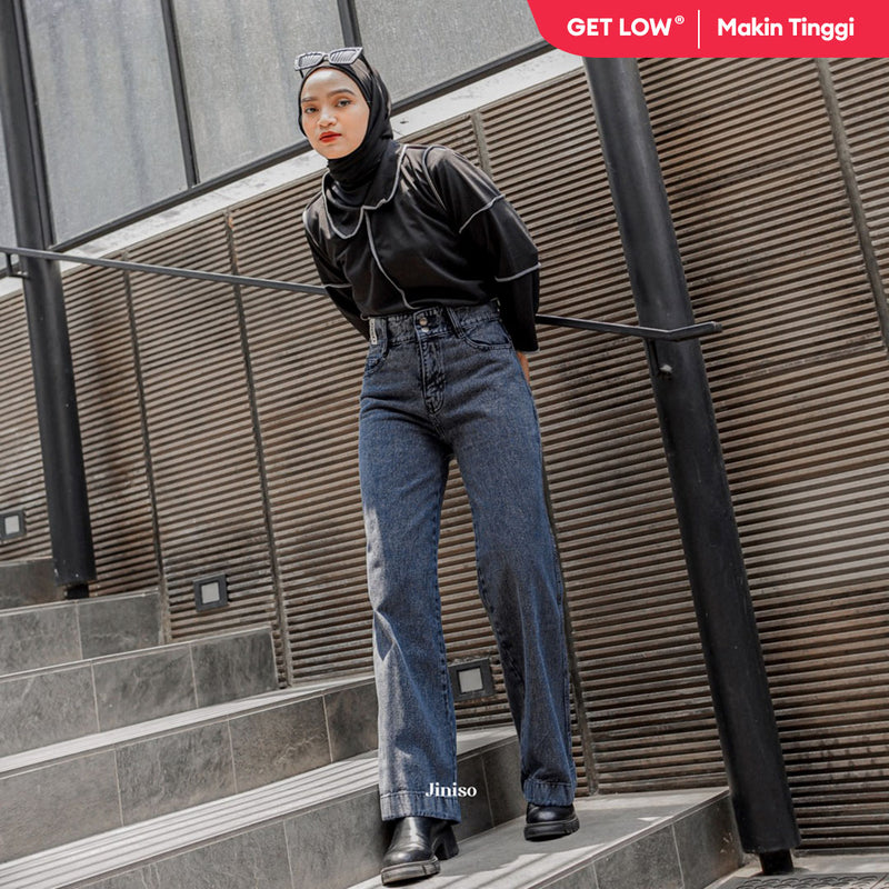 JINISO - Highwaist Baggy Jeans 503 GET LOW