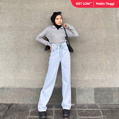 JINISO - Highwaist Baggy Jeans 512 GET LOW