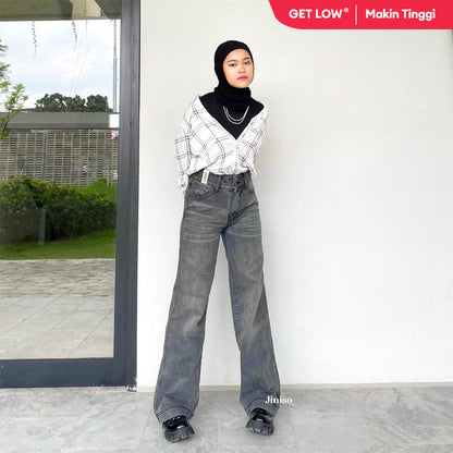 JINISO - Highwaist Baggy Jeans 518 GET LOW