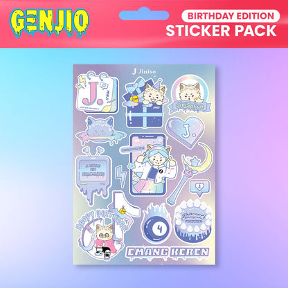 JINISO - GENJIO Full Sticker Pack