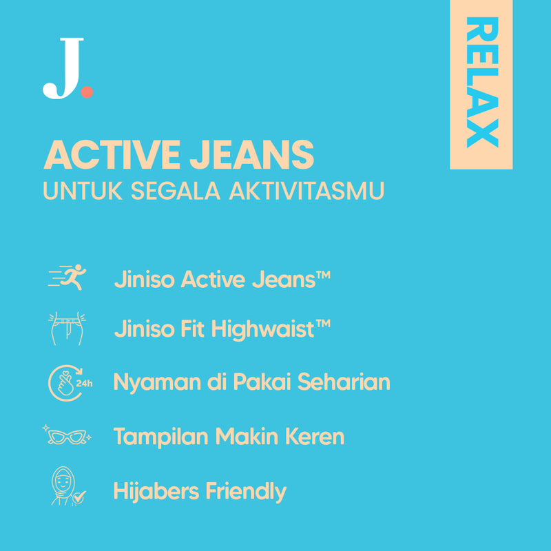 JINISO - Kulot Highwaist Jeans 777 - 787 RELAX