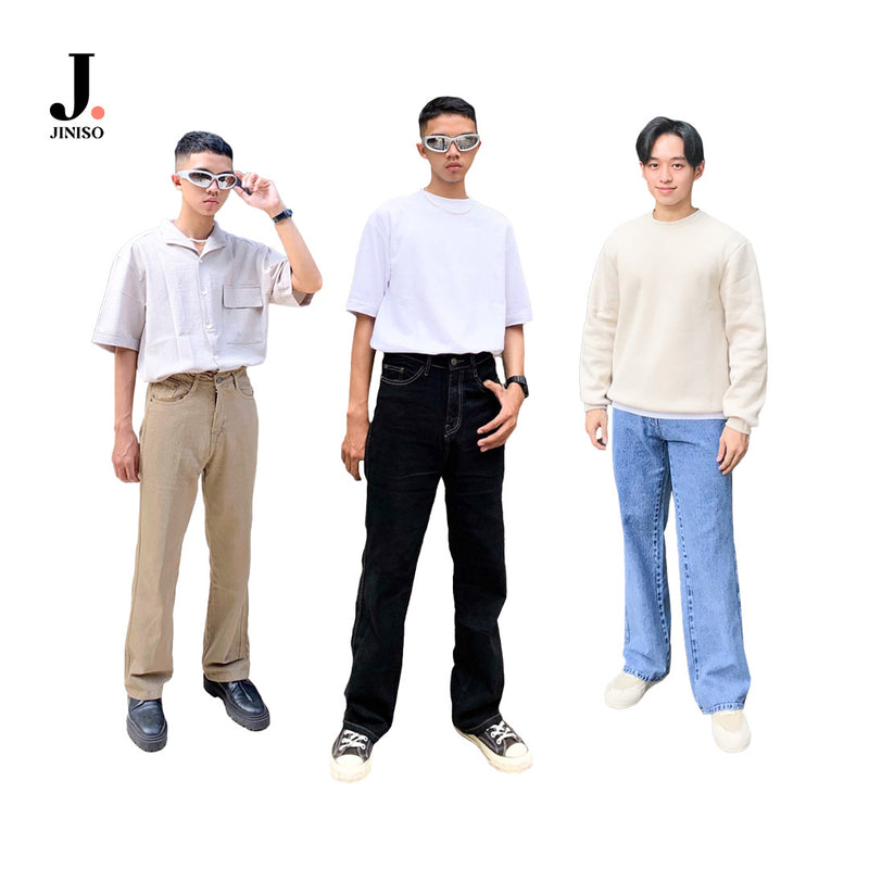 JINISO Denim Pria Loose Jeans Vol. 2