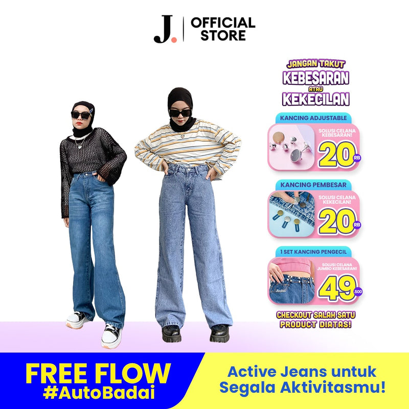 JINISO - Baggy Loose Jeans 556 - 566 FREE FLOW
