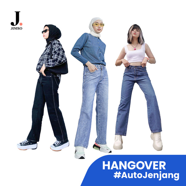 JINISO - Highwaist Loose Hangover Jeans Vol. 2
