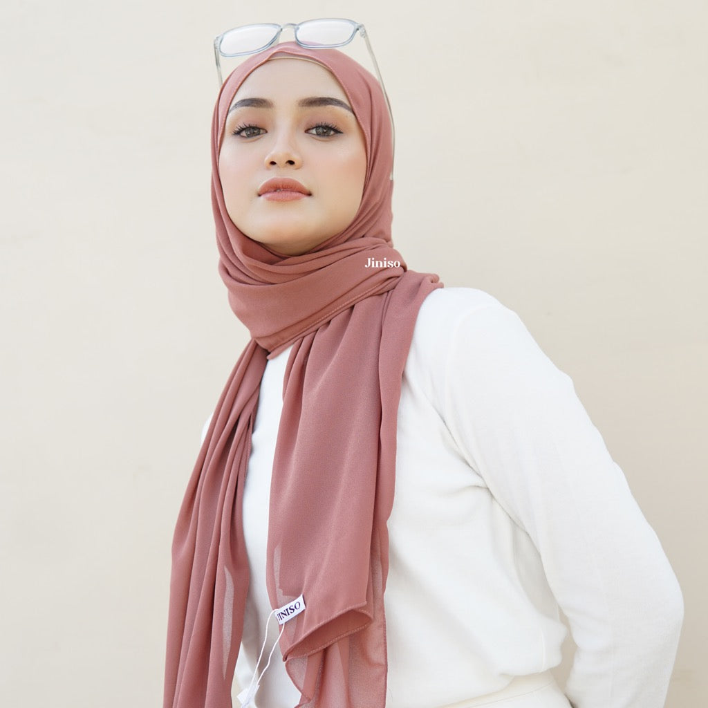 JINISO - Aura Mix Berry Active Hijab Pashmina Shawl