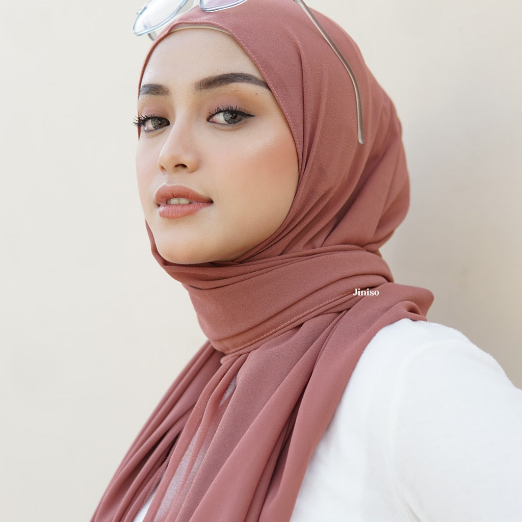 JINISO - Aura Mix Berry Active Hijab Pashmina Shawl