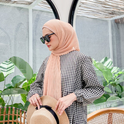 JINISO - Aura Coco Milk Active Hijab Pashmina Shawl