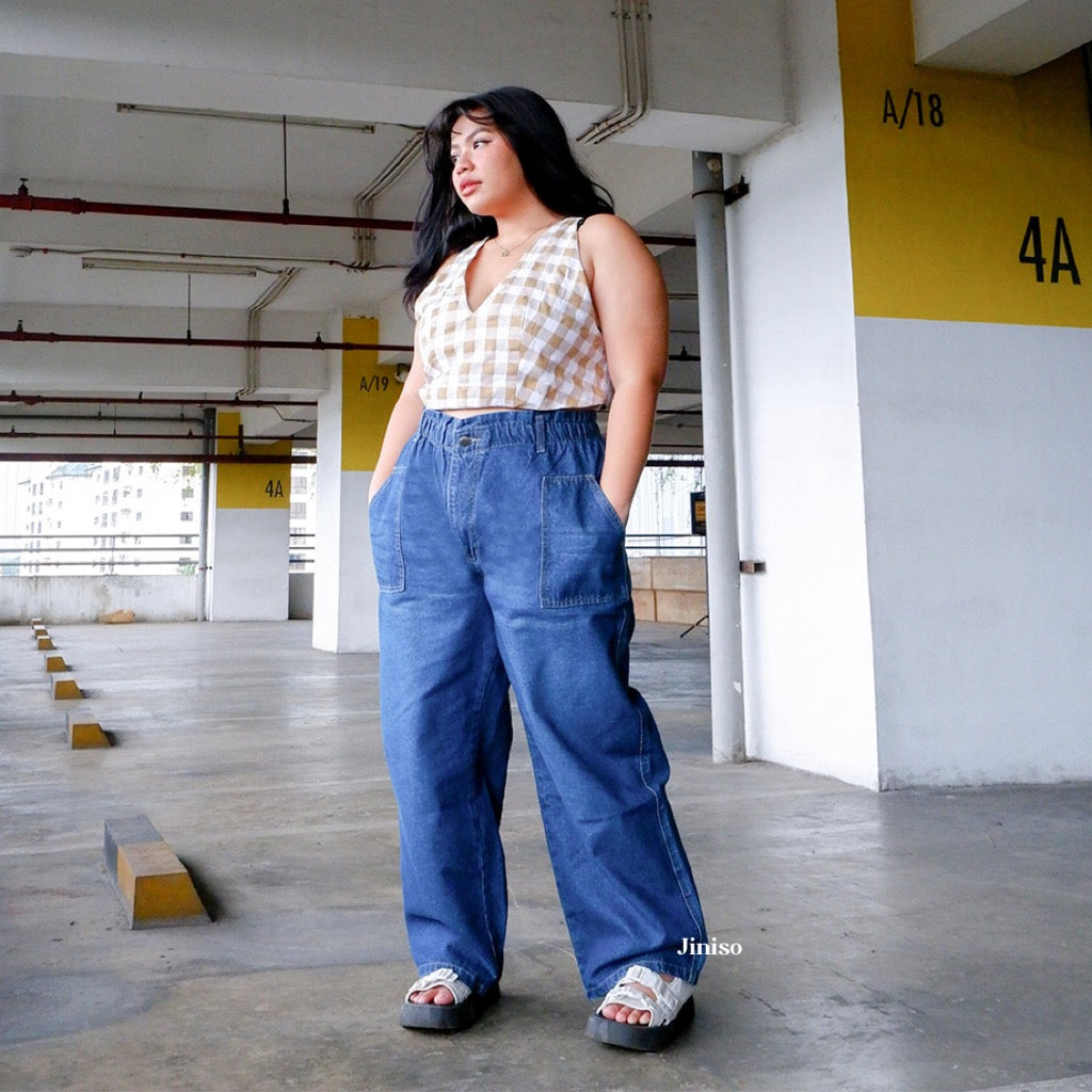 JINISO - Jumbo Baggy Mom Jeans 923 REAL CURVY