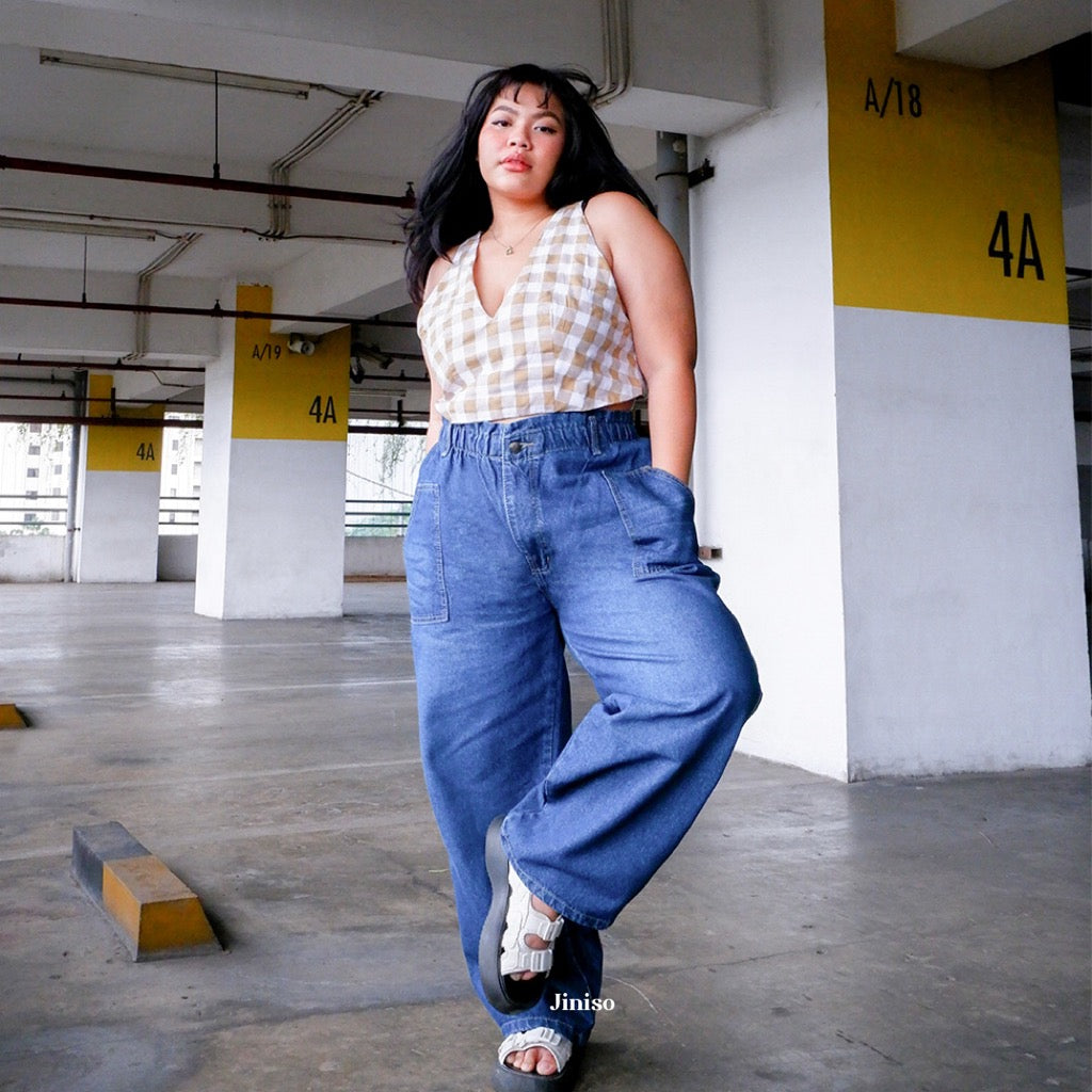 JINISO - Jumbo Baggy Mom Jeans 923 REAL CURVY