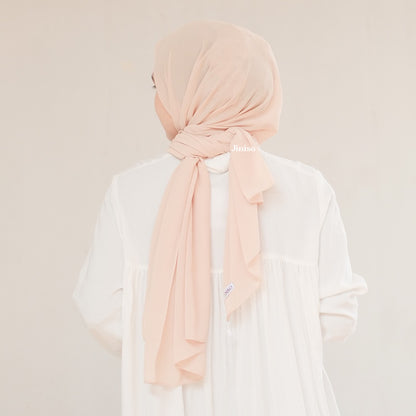 JINISO - Aura Smooth Latte Active Hijab Pashmina Shawl