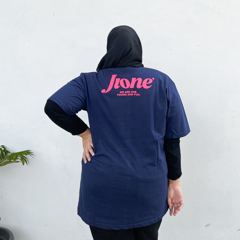 JINISO Big Size T-Shirt JIONE We Are One Oversize Tee | Kaos