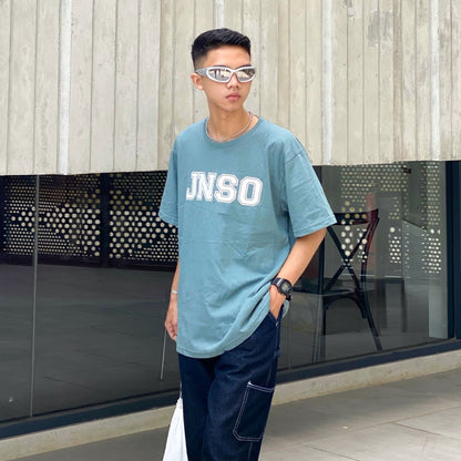 JINISO Kaos Pria Oversize T-Shirt Classic JNSO