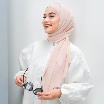 JINISO - Aura Ever Nude Active Hijab Pashmina Shawl