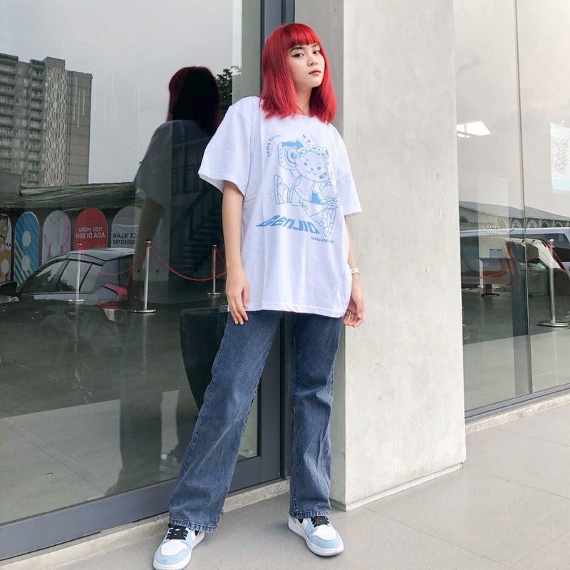 JINISO T-Shirt GENJIO Young and Fun Oversize Tee | Kaos