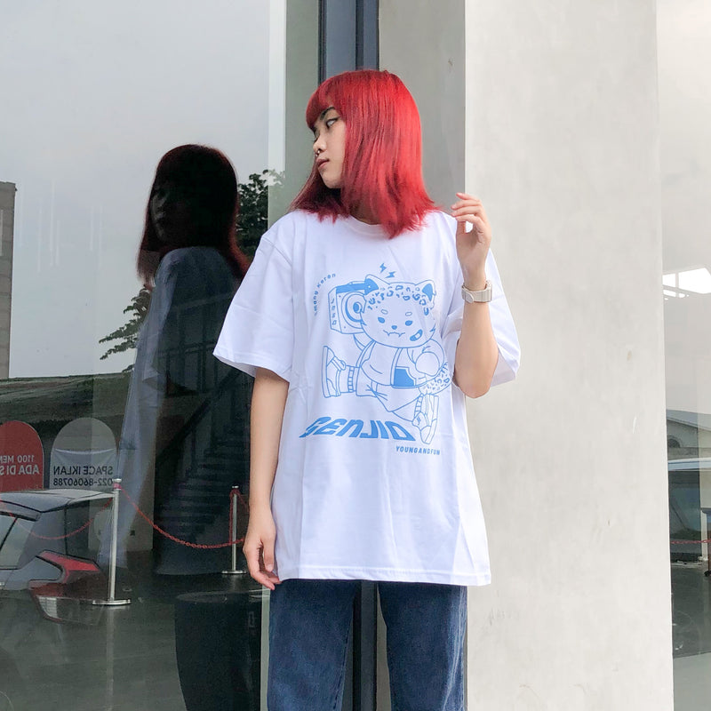 JINISO T-Shirt GENJIO Young and Fun Oversize Tee | Kaos