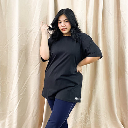 JINISO Kaos Big Size Oversize T-Shirt Polos