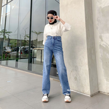 JINISO - Highwaist Loose Jeans 852 HANGOVER