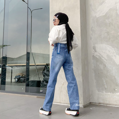 JINISO - Highwaist Loose Jeans 852 HANGOVER