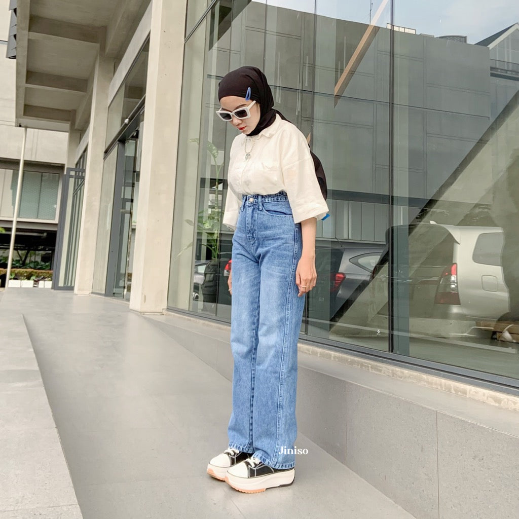 JINISO - Highwaist Loose Jeans 852 HANGOVER