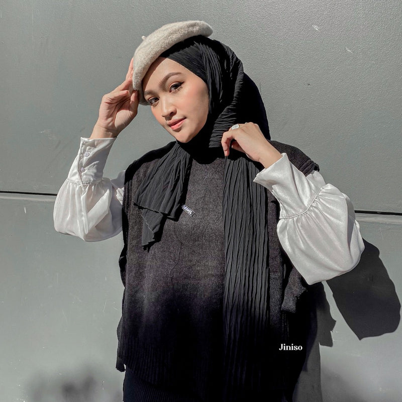 JINISO Earth Tone Pashmina Hijab Breeze AURA