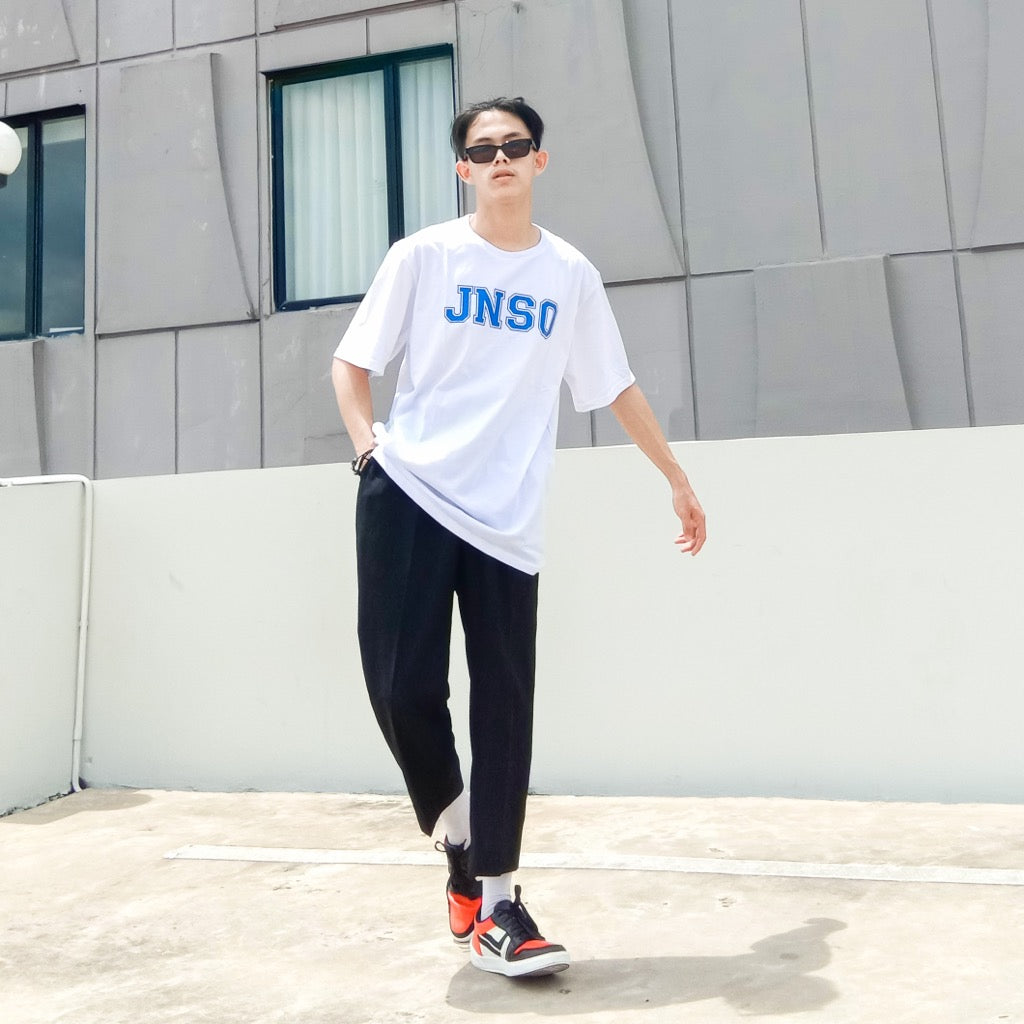 JINISO Kaos Pria Oversize T-Shirt Classic JNSO