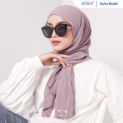 JINISO - AURA Active Hijab Pashmina Full Plisket Wave