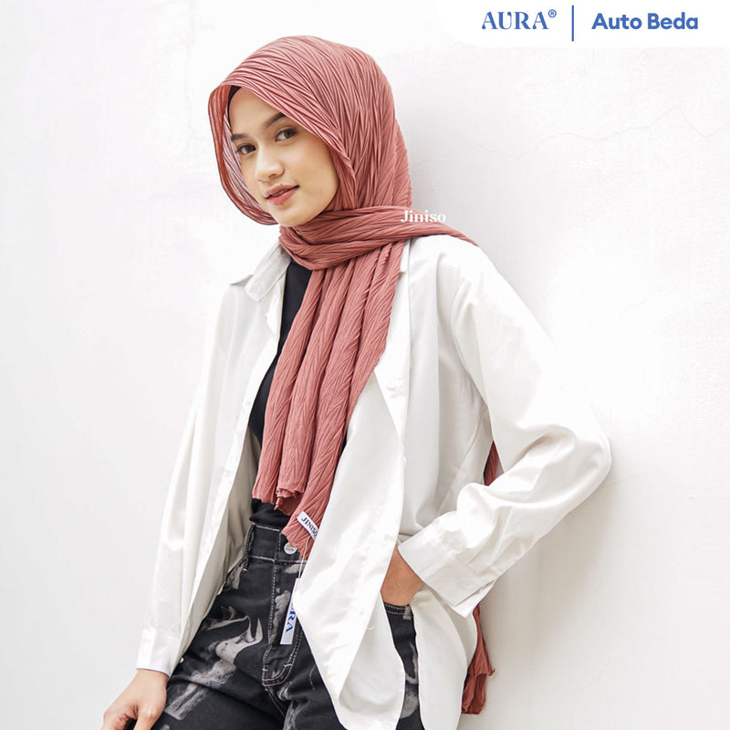 JINISO - Aura Mix Berry Active Hijab Pashmina Shawl
