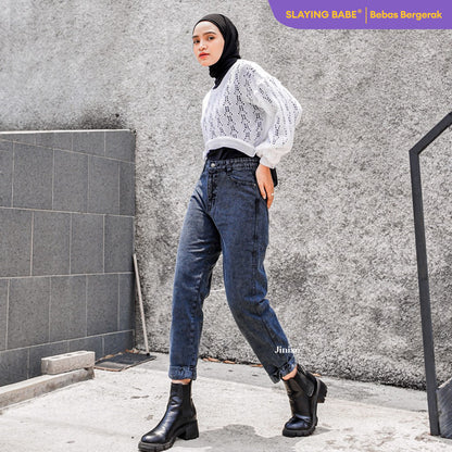 JINISO - HW Boyfriend Jeans 704 SLAYING BABE