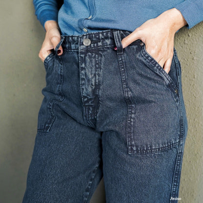 JINISO - Highwaist Kulot Jeans 302 HYPE BAE