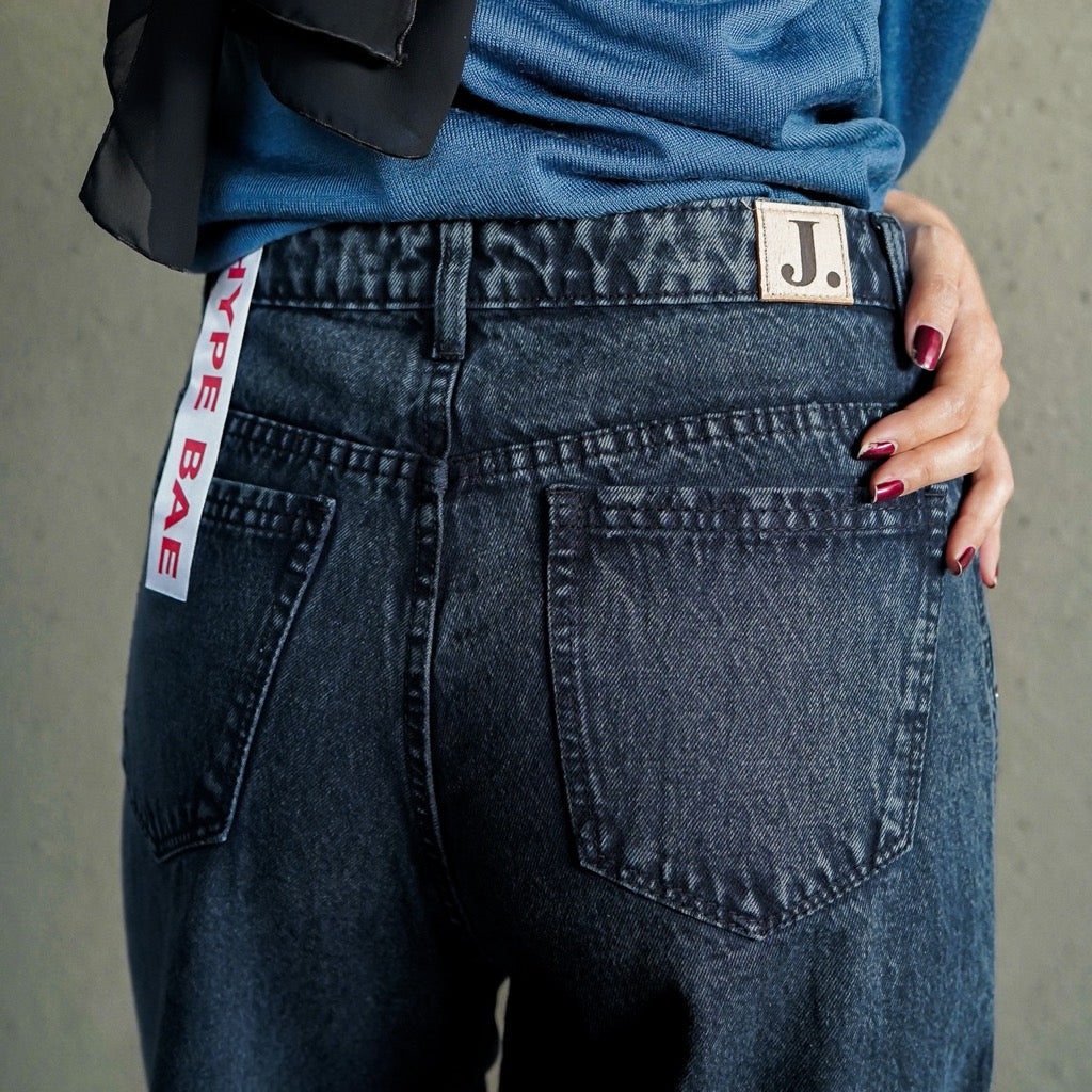 JINISO - Highwaist Kulot Jeans 302 HYPE BAE