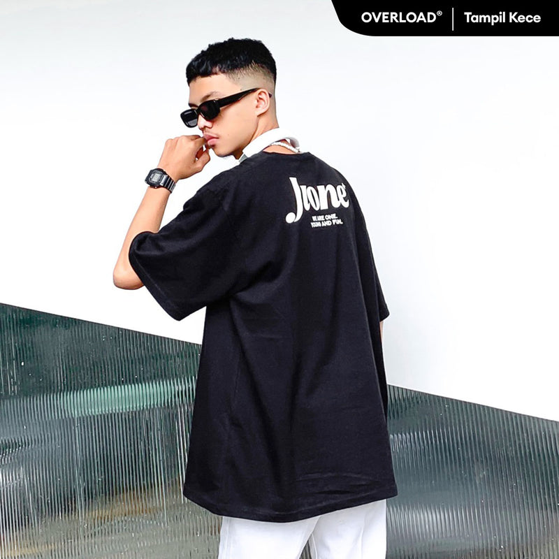 JINISO Kaos Pria Oversize T-Shirt JIONE We Are One