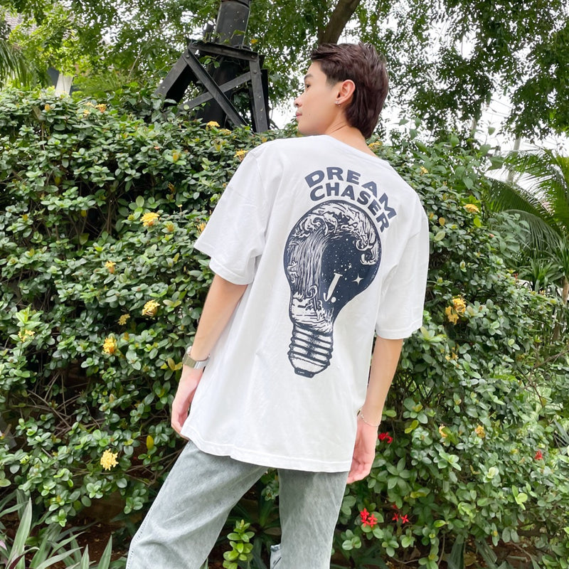 JINISO Oversize Tee | Kaos T-Shirt Pria Dream Chaser