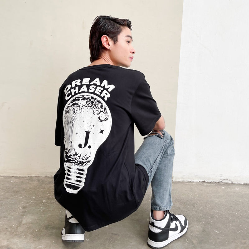 JINISO Oversize Tee | Kaos T-Shirt Pria Dream Chaser