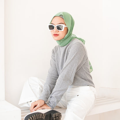 JINISO - Aura Matcha Latte Active Hijab Pashmina Shawl